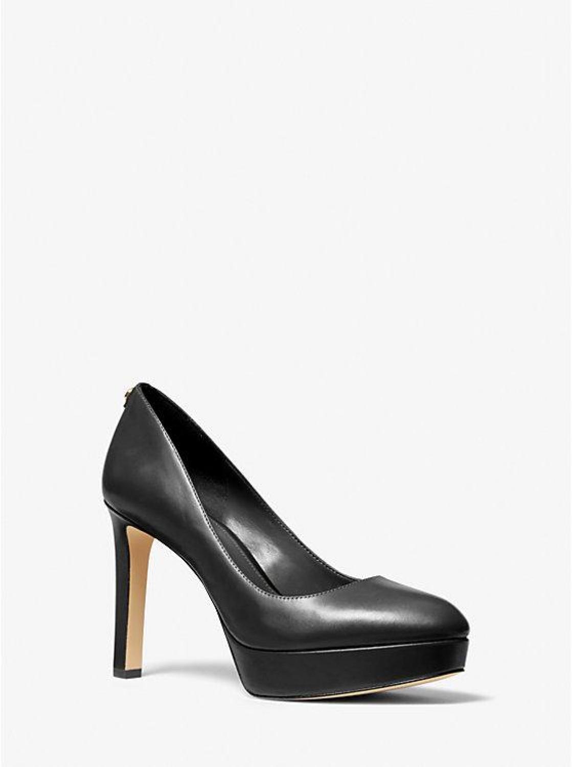 Chantal Leather Platform Pump