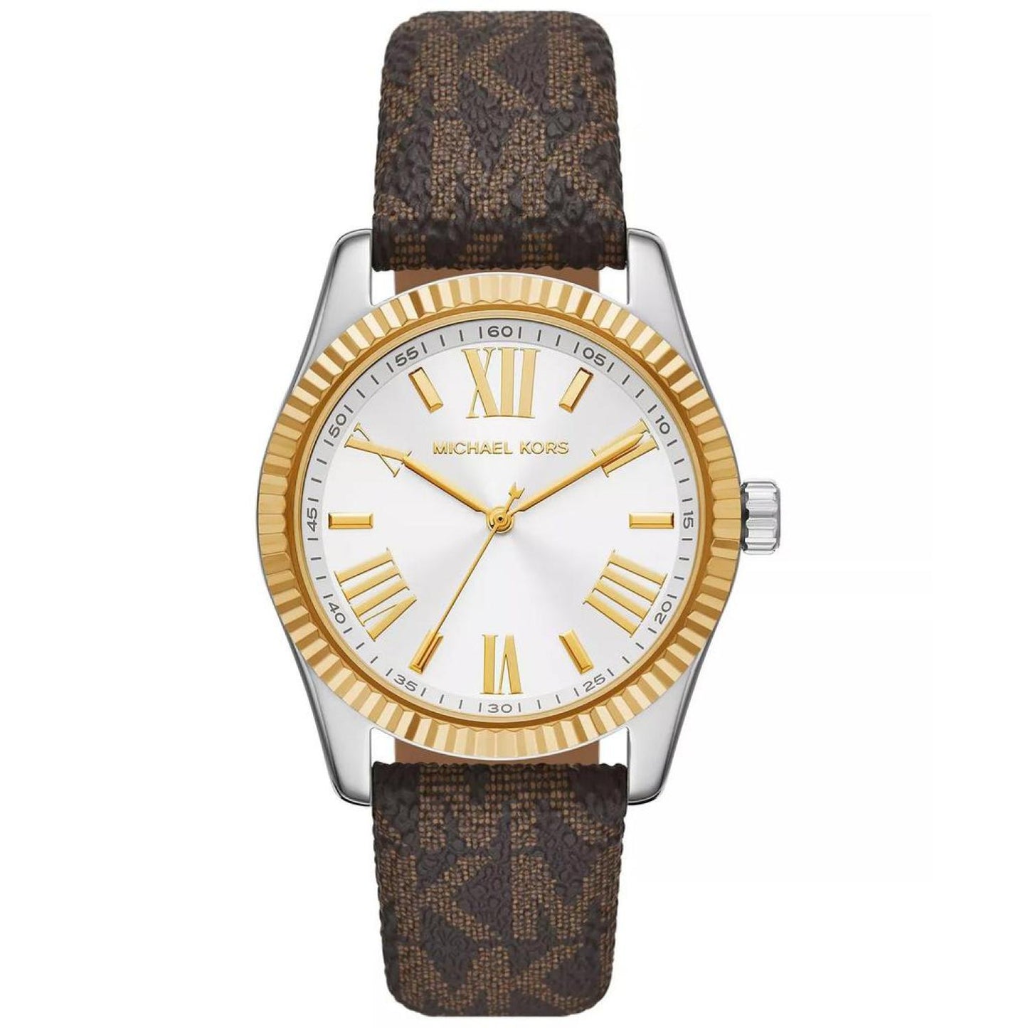 Michael Kors Women's Lexington Silver Dial Watch