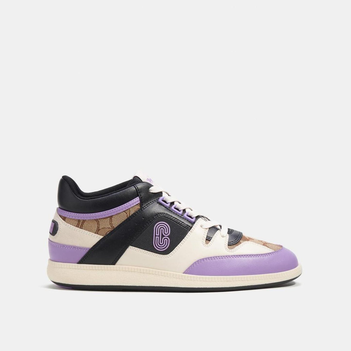 Coach Outlet Mid Top Sneaker In Colorblock