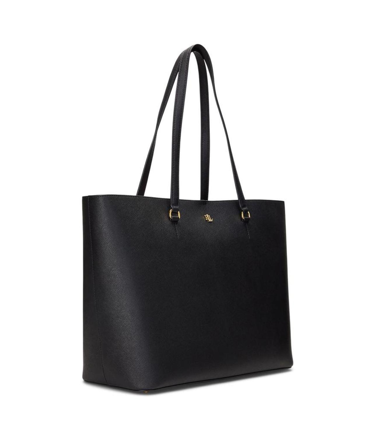 Crosshatch Leather Large Karly Tote