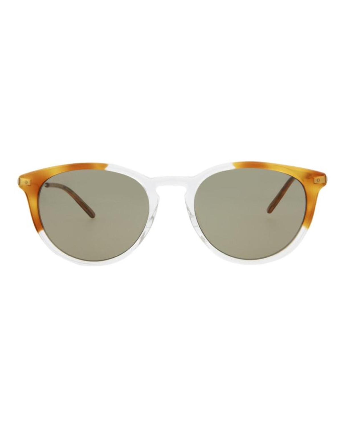 Round-Frame Acetate Sunglasses