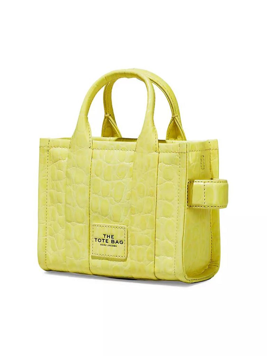 The Croc-Embossed Mini Tote