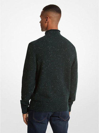 Recycled Wool Blend Roll-Neck Sweater