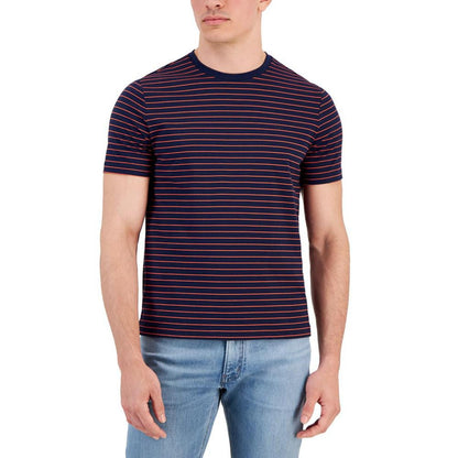 Men's Stripe Crewneck T-Shirt, Created for Macy's