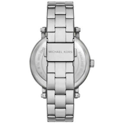 Women's Corey Three-Hand Silver-Tone Stainless Steel Watch 38mm