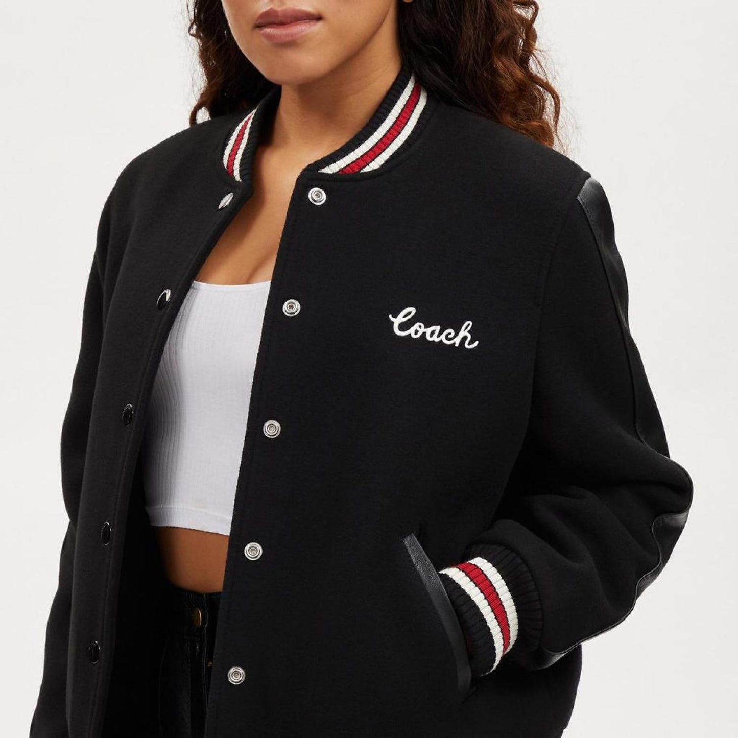 Coach Outlet Disney X Coach Mickey Mouse Varsity Jacket