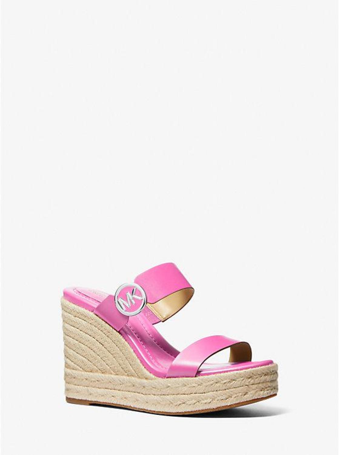 Lucinda Leather Wedge Sandal