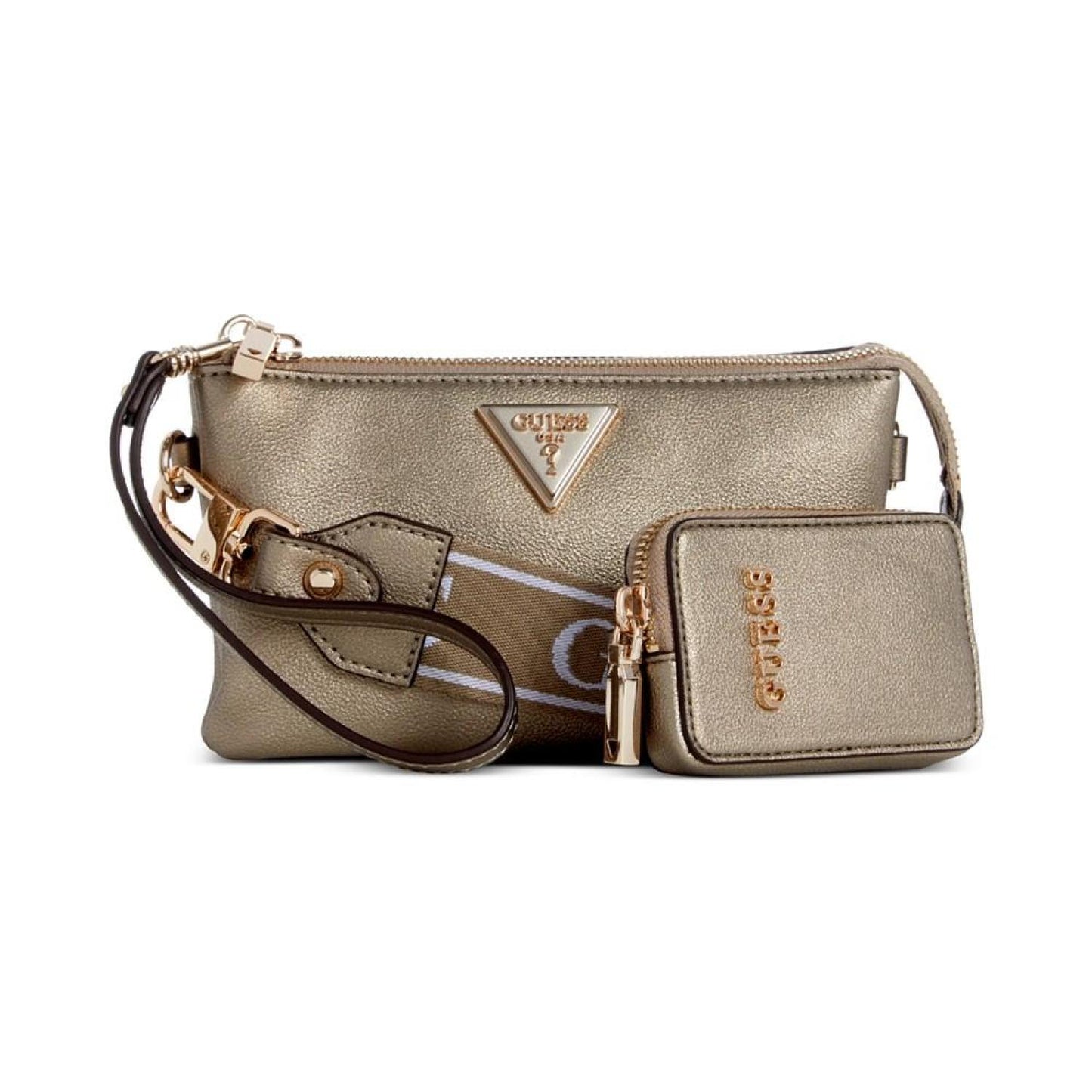 Latona Mini Triple Compartment Wristlet Crossbody