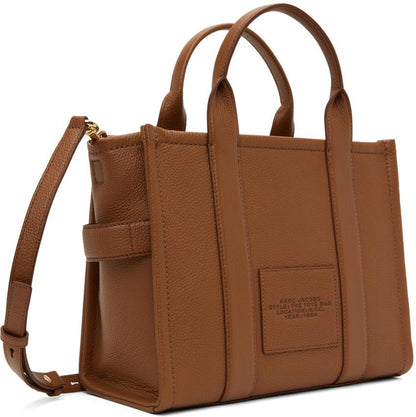 Brown 'The Leather Medium Tote Bag' Tote