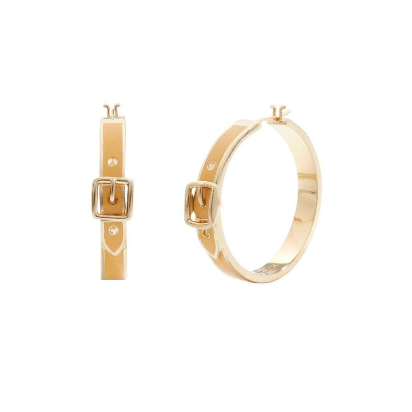 Buckle Hoop Earrings