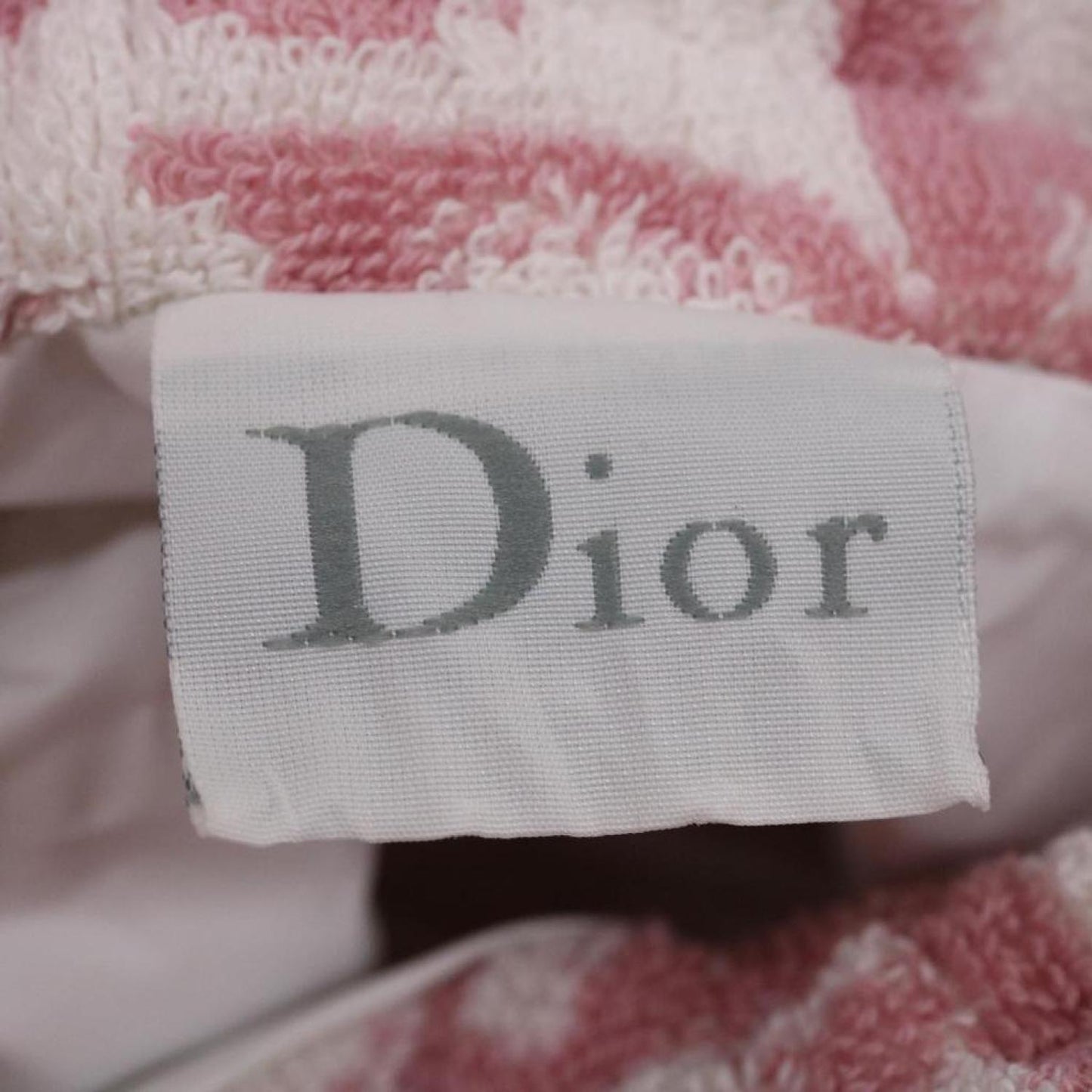 Dior Trotteur Cotton Clutch Bag (Pre-Owned)