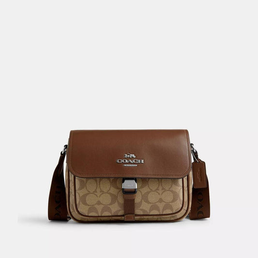 Coach Outlet Pace Messenger Bag In Signature Canvas