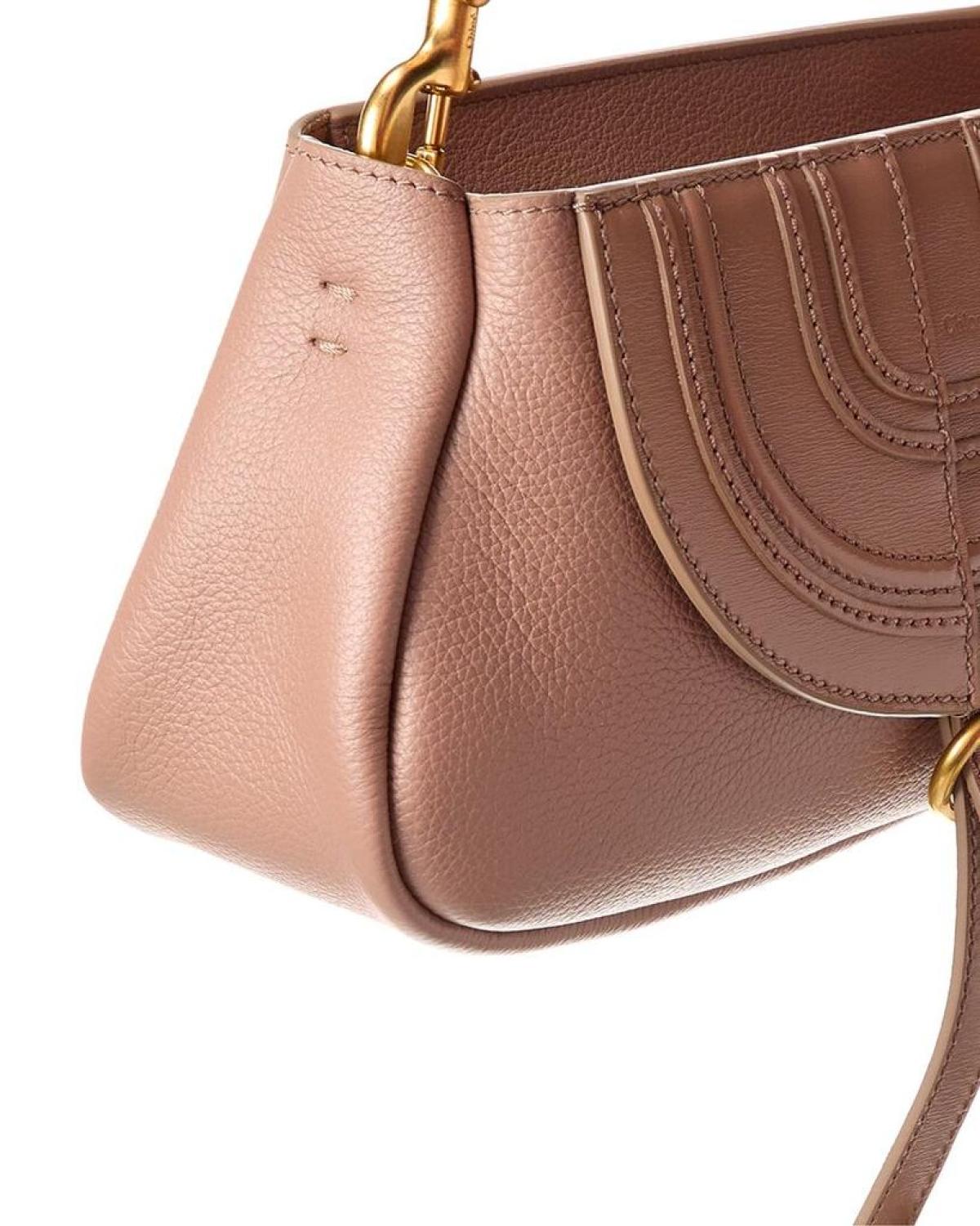 Chloé Marcie Small Leather Hobo Bag