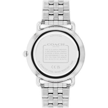 Men's Elliot Silver-Tone Stainless Steel Bracelet Watch 40mm