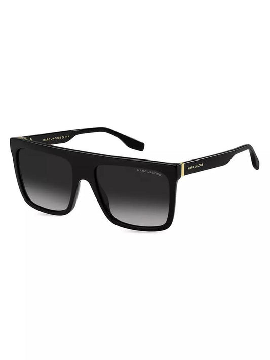 57MM Gradient Rectangle Sunglasses