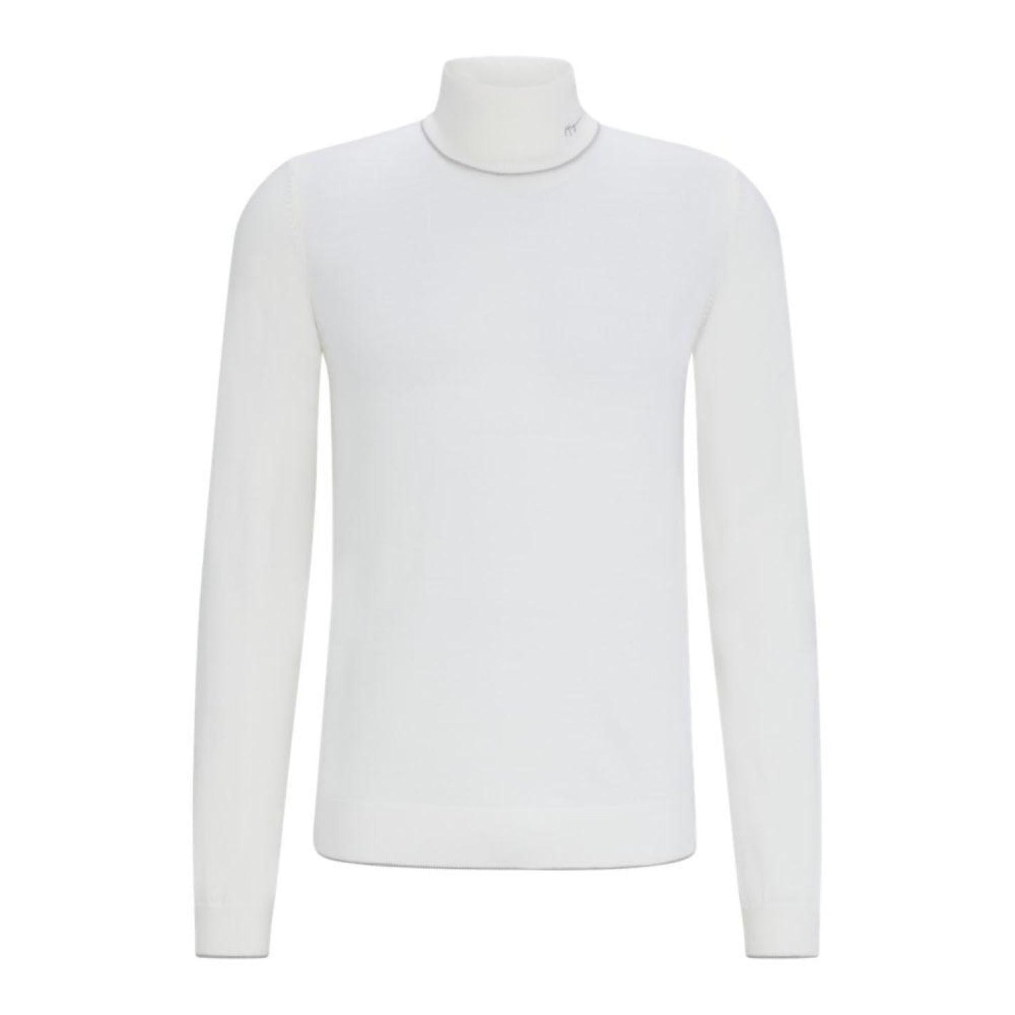 Turtleneck sweater in extra-fine merino wool