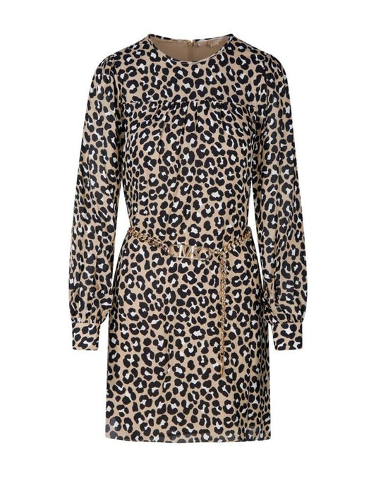 Michael Michael Kors Animal Motif Mini Dress