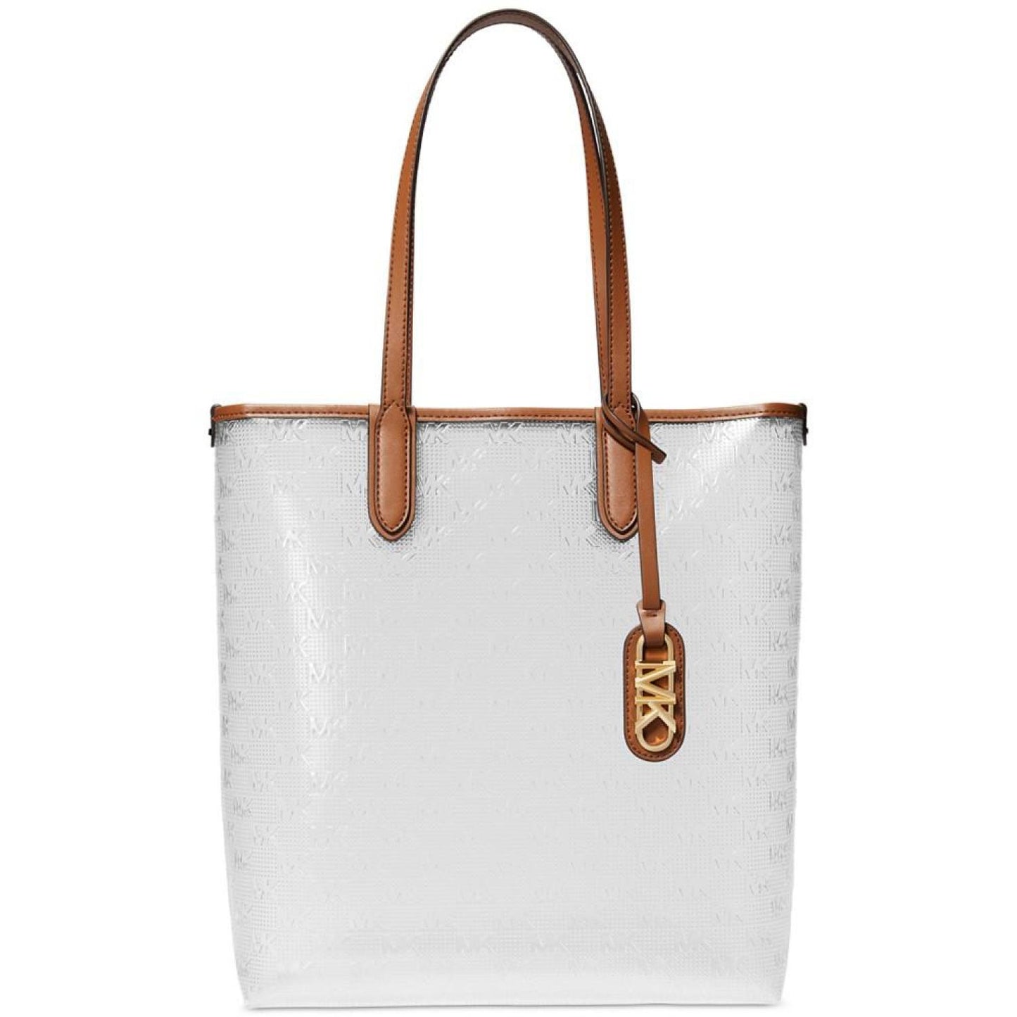 Logo Eliza Large North South Clear Tote