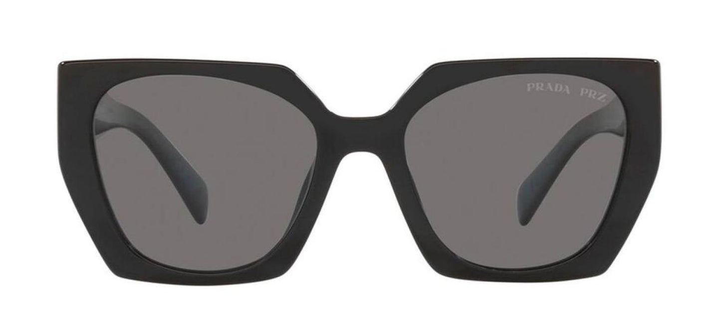 Prada PR 15WS 1AB5Z1 Geometric Polarized Sunglasses