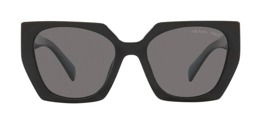 Prada PR 15WS 1AB5Z1 Geometric Polarized Sunglasses