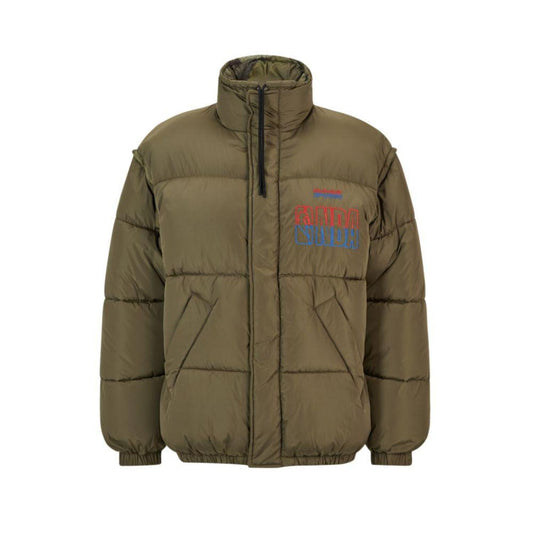 BOSS & NBA reversible puffer jacket in oversize-fit