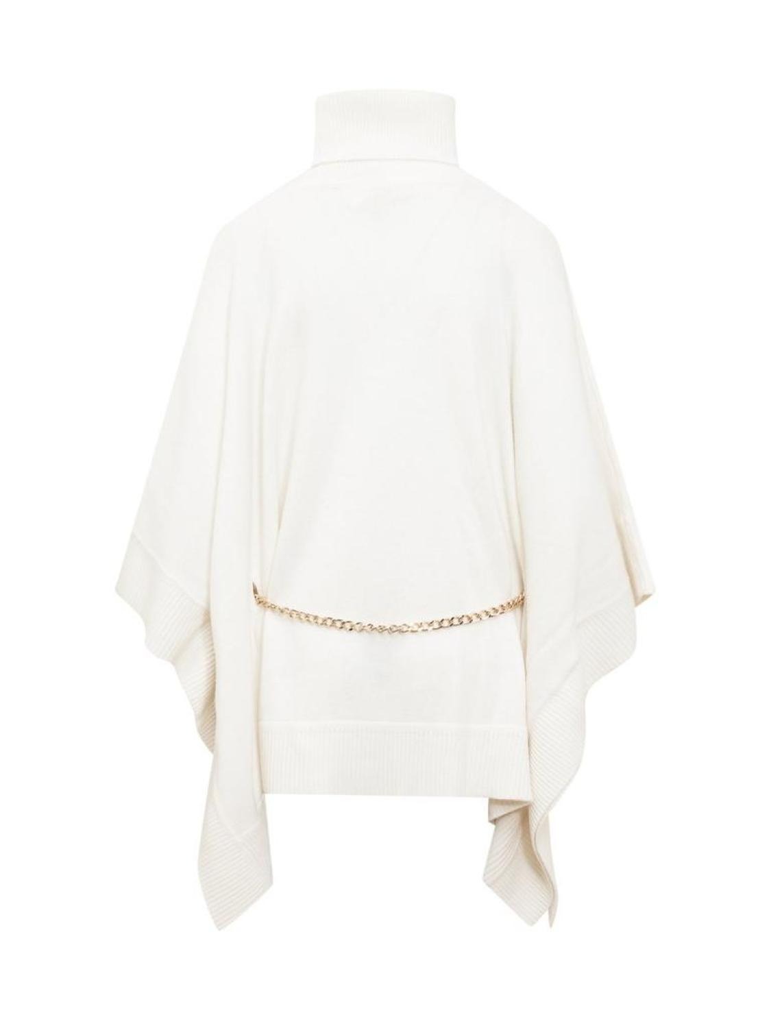 Michael Kors Turtleneck Knit Poncho