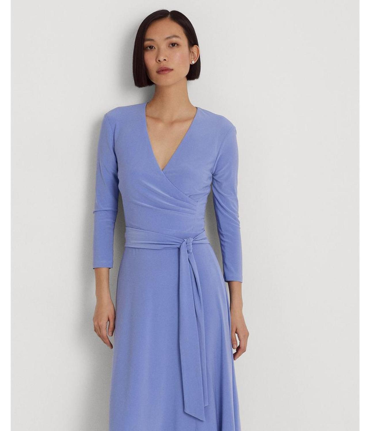 Jersey-Matte Midi Dress