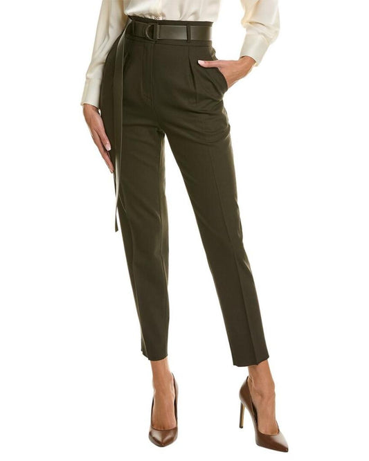 Max Mara Studio Corallo Wool-Blend Trouser