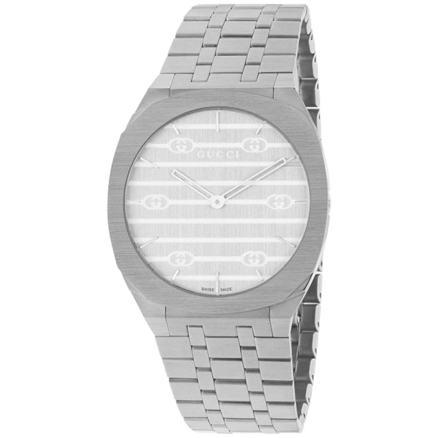 Women's Swiss 25H Stainless Steel Bracelet Watch 34mm