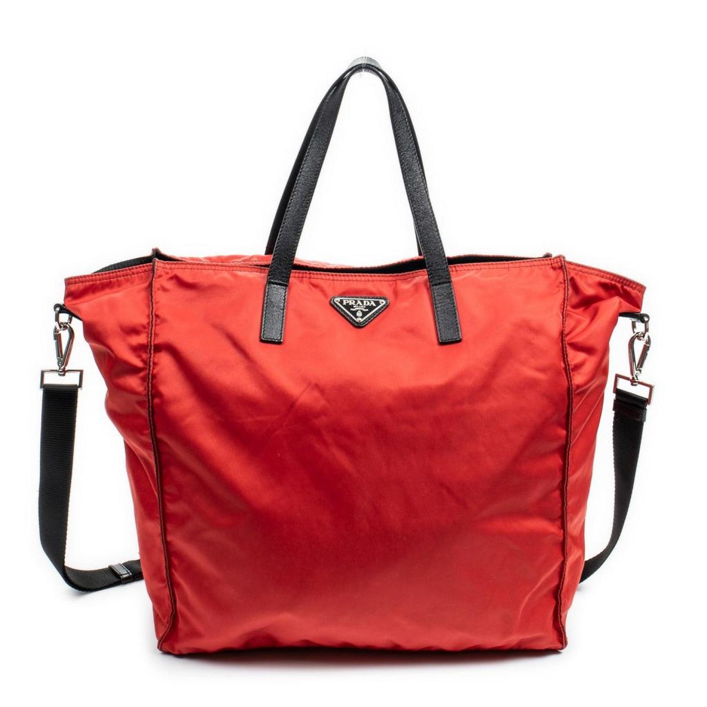 Large Nylon Open Shopping Tote