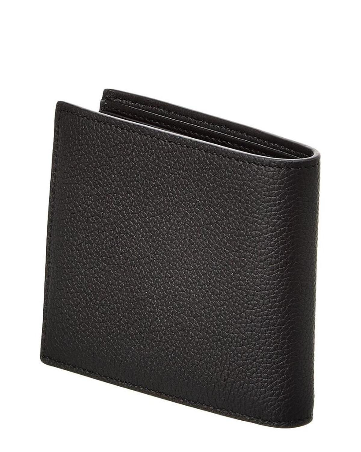 FENDI Signature Leather Bifold Wallet