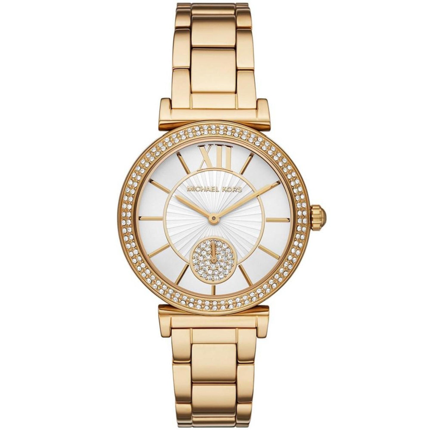 Women's Abbey Gold-Tone Stainless Steel Bracelet Watch