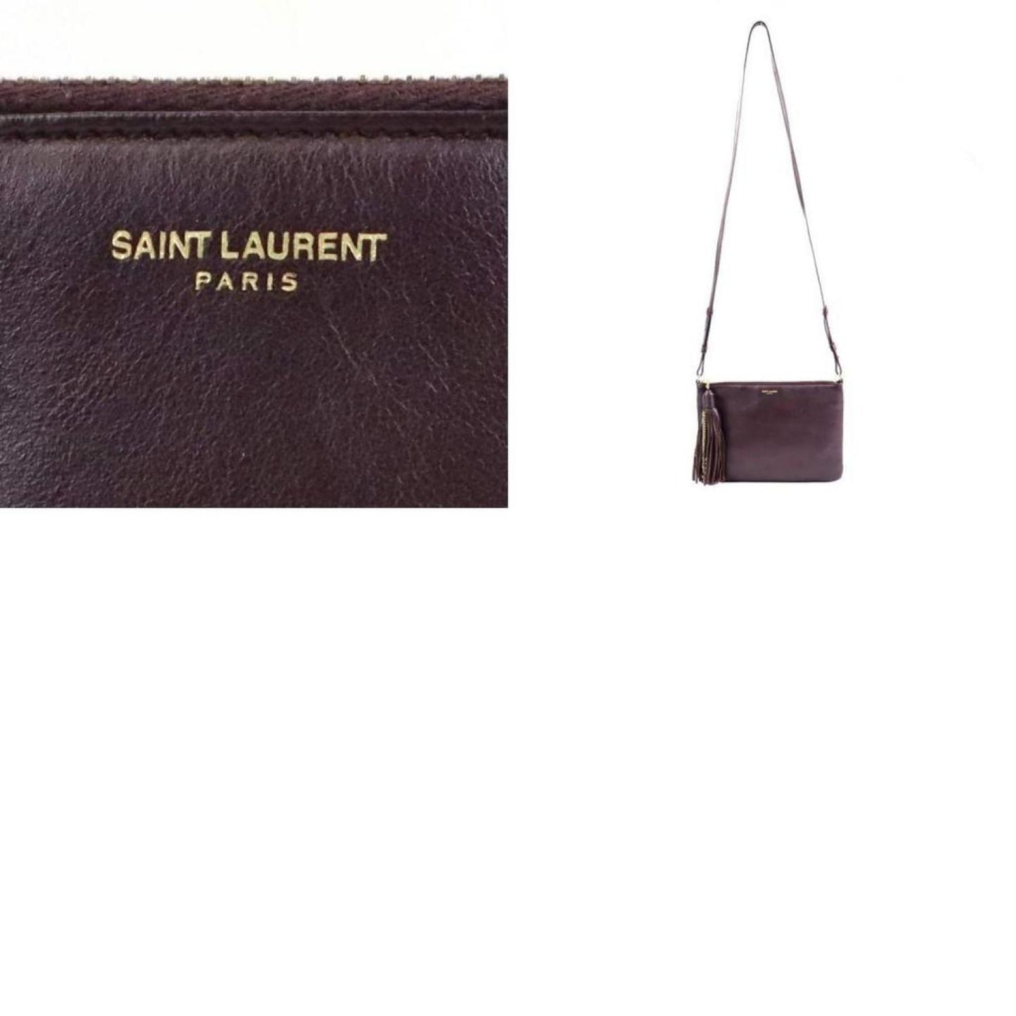 Saint Laurent  Leather Shopper Bag (Pre-Owned)