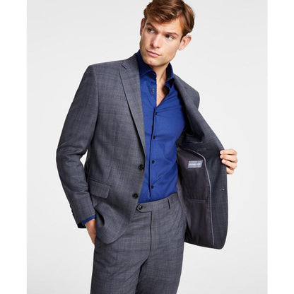 Men's Classic-Fit Wool Stretch Suit Separate Jacket