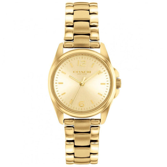 Coach Women's Greyson Gold Dial Watch