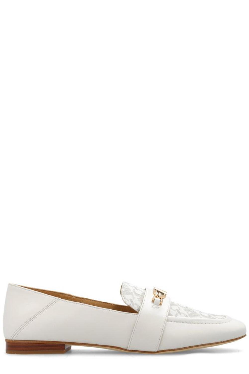 Michael Michael Kors Logo Plaque Loafers