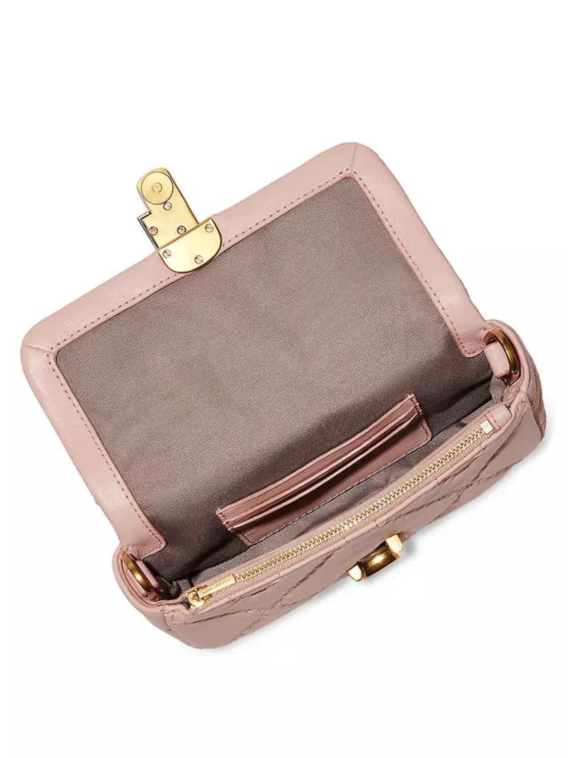 The Mini Quilted Leather Convertible Shoulder Bag