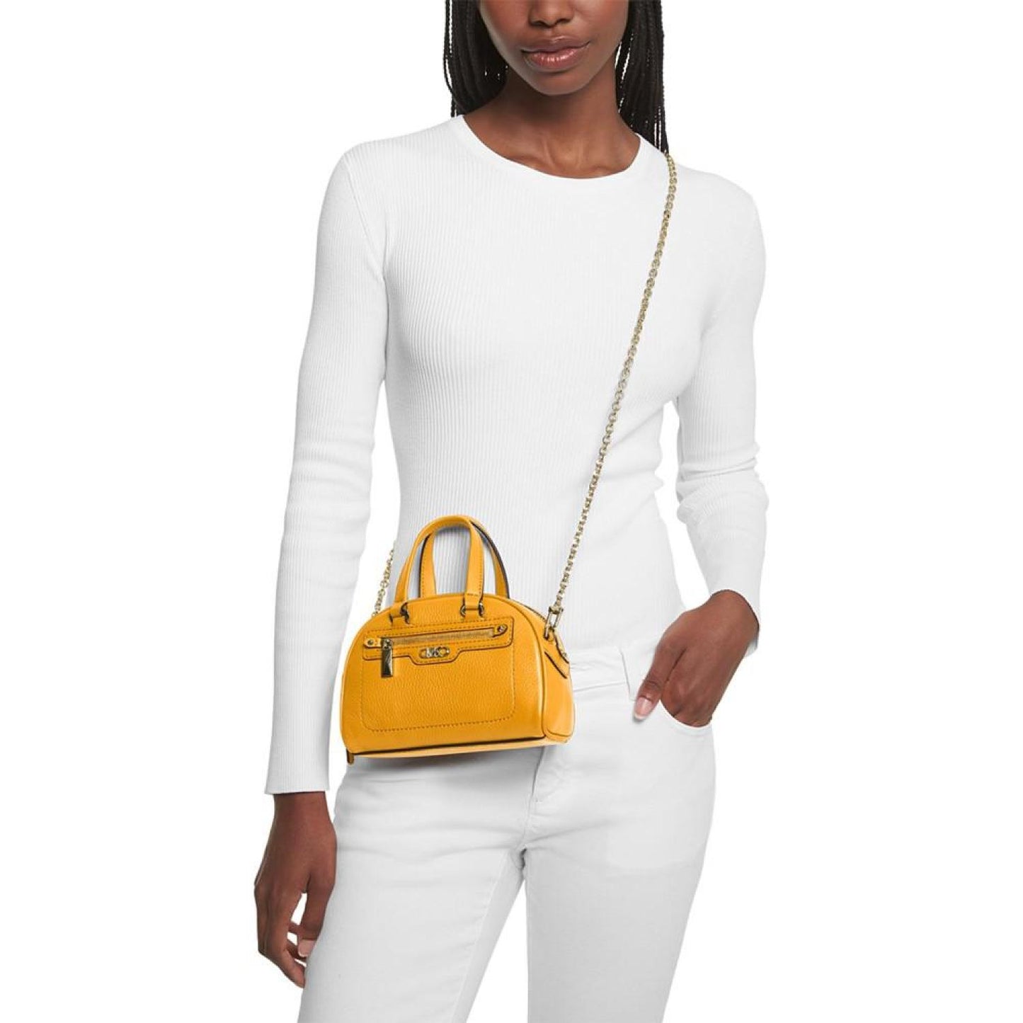 Williamsburg Extra Small Leather Bowling Crossbody