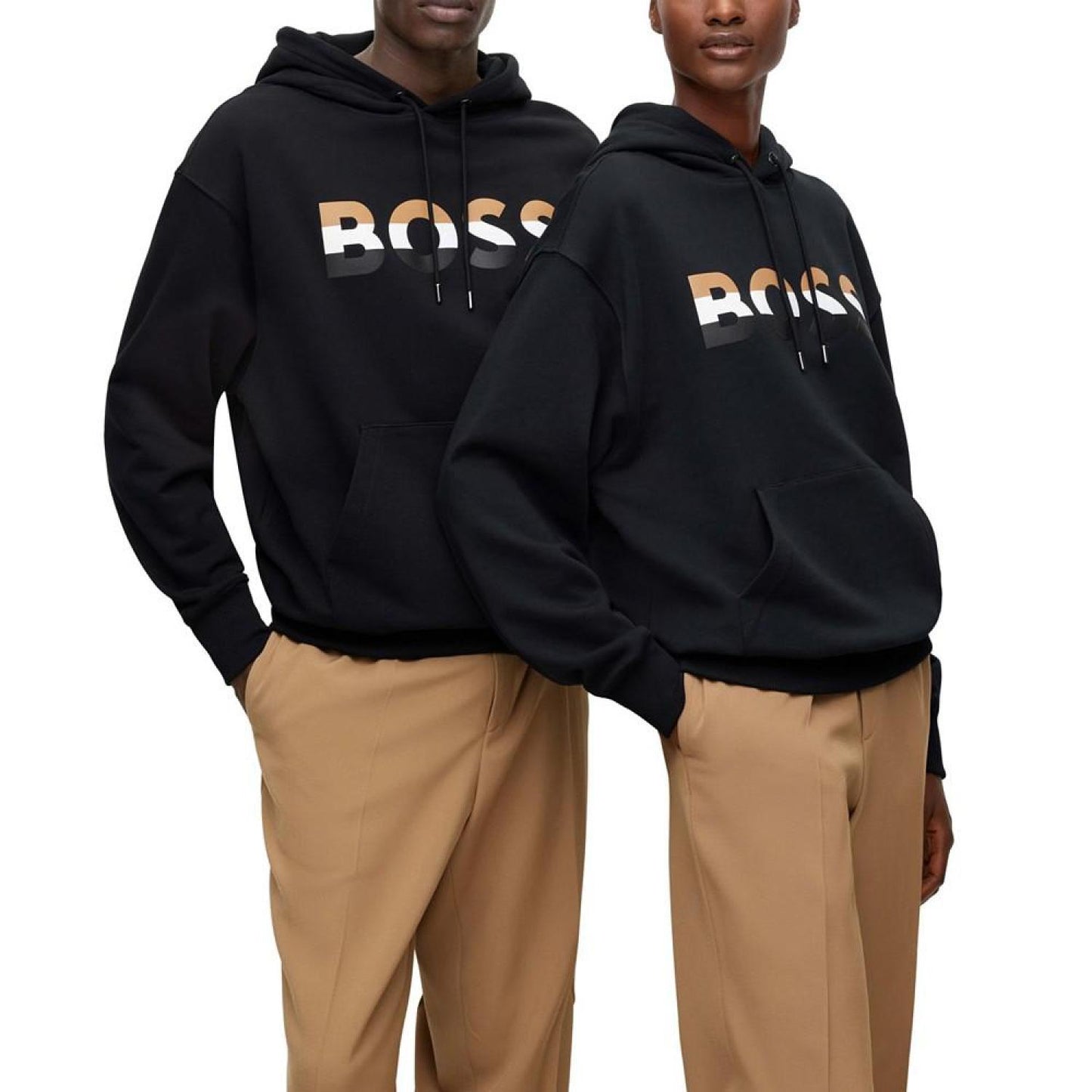 BOSS Unisex Relaxed-Fit Hoodie