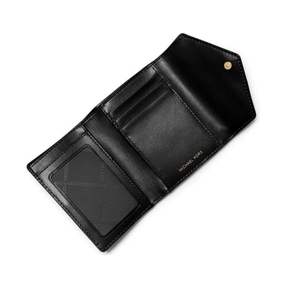 Jet Set Charm Leather Envelope Trifold Wallet