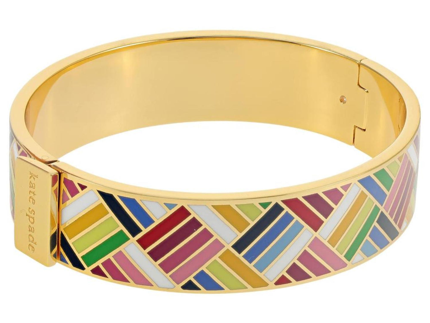 Patchwork Enamel Bangle