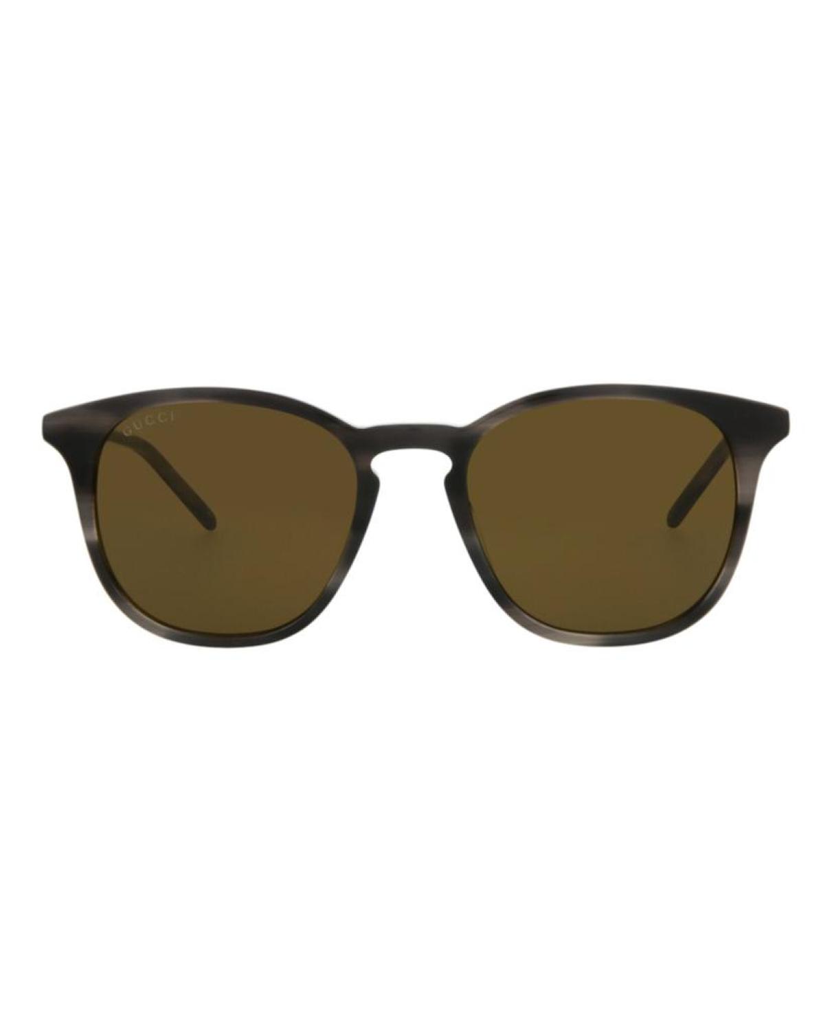 Round/Oval-Frame Acetate Sunglasses