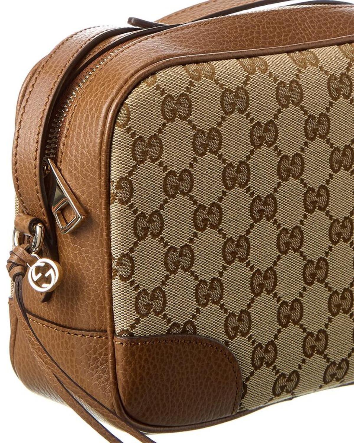 Gucci GG Canvas & Leather Crossbody