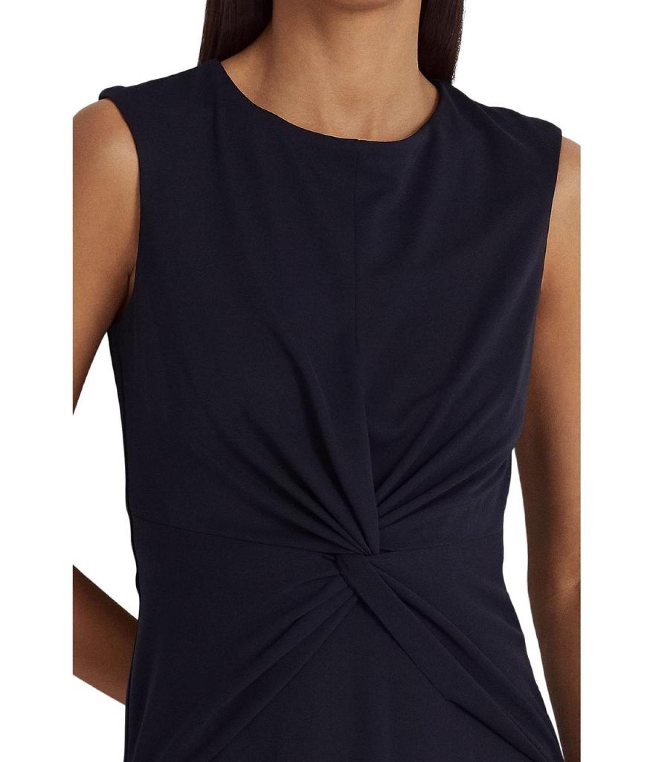 Twist Front Jersey Dress