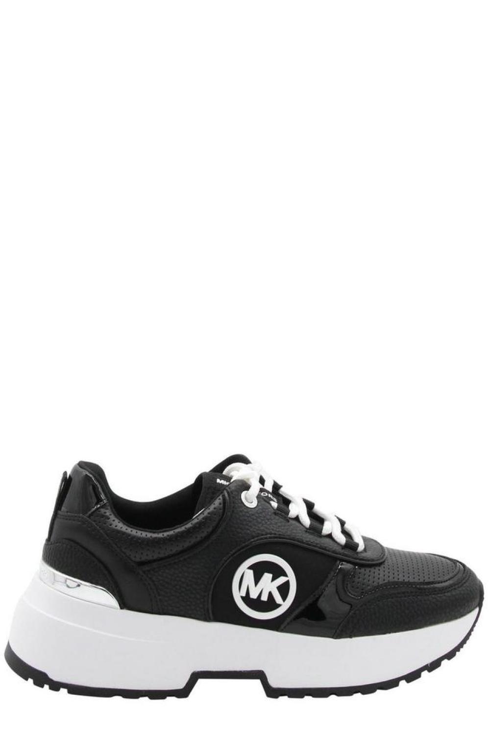 Michael Michael Kors Percy Logo Patch Low-Top Sneakers