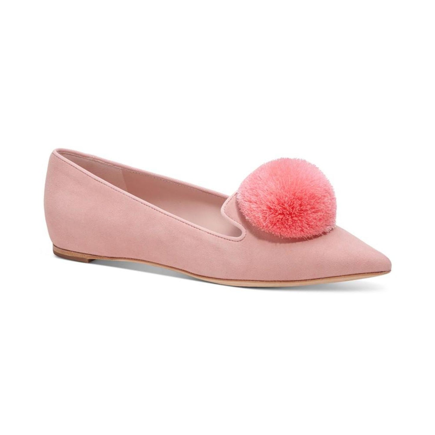 Women's Amour Pom Pom Pointed-Toe Slip-On Flats