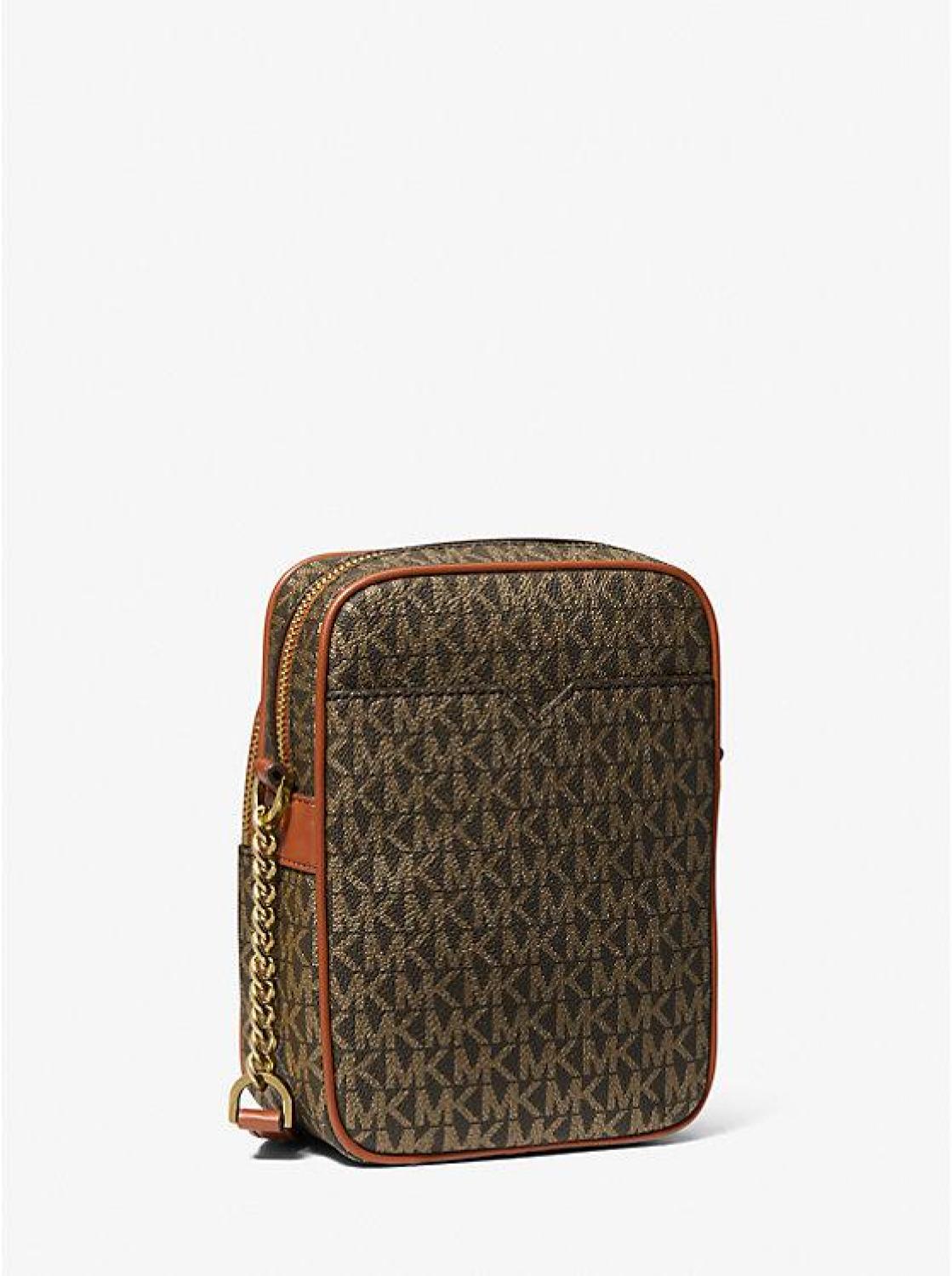 Jet Set Travel Medium Signature Logo Crossbody Bag