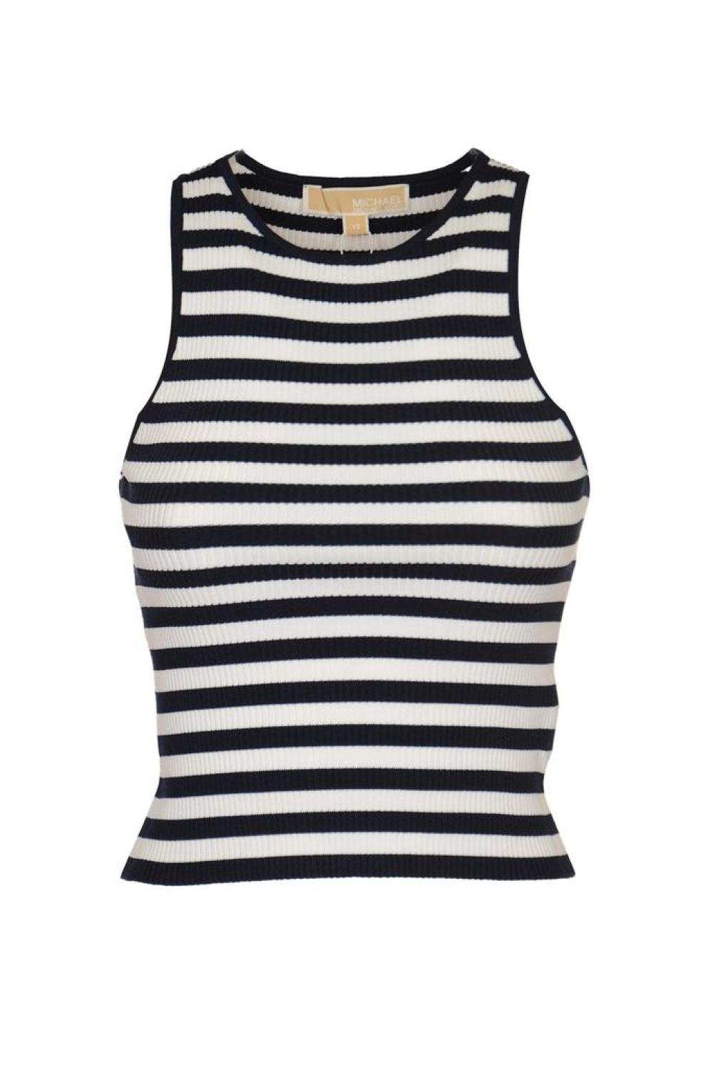 Michael Michael Kors Striped Crewneck Top