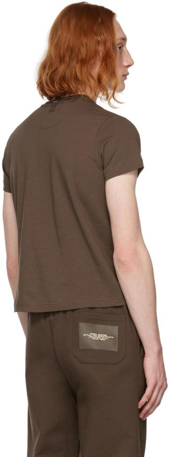 Brown 'The T-Shirt' T-Shirt