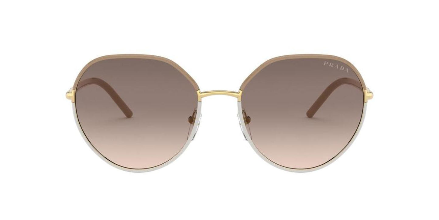 Prada PR 65XS 09G3D0 Round Sunglasses